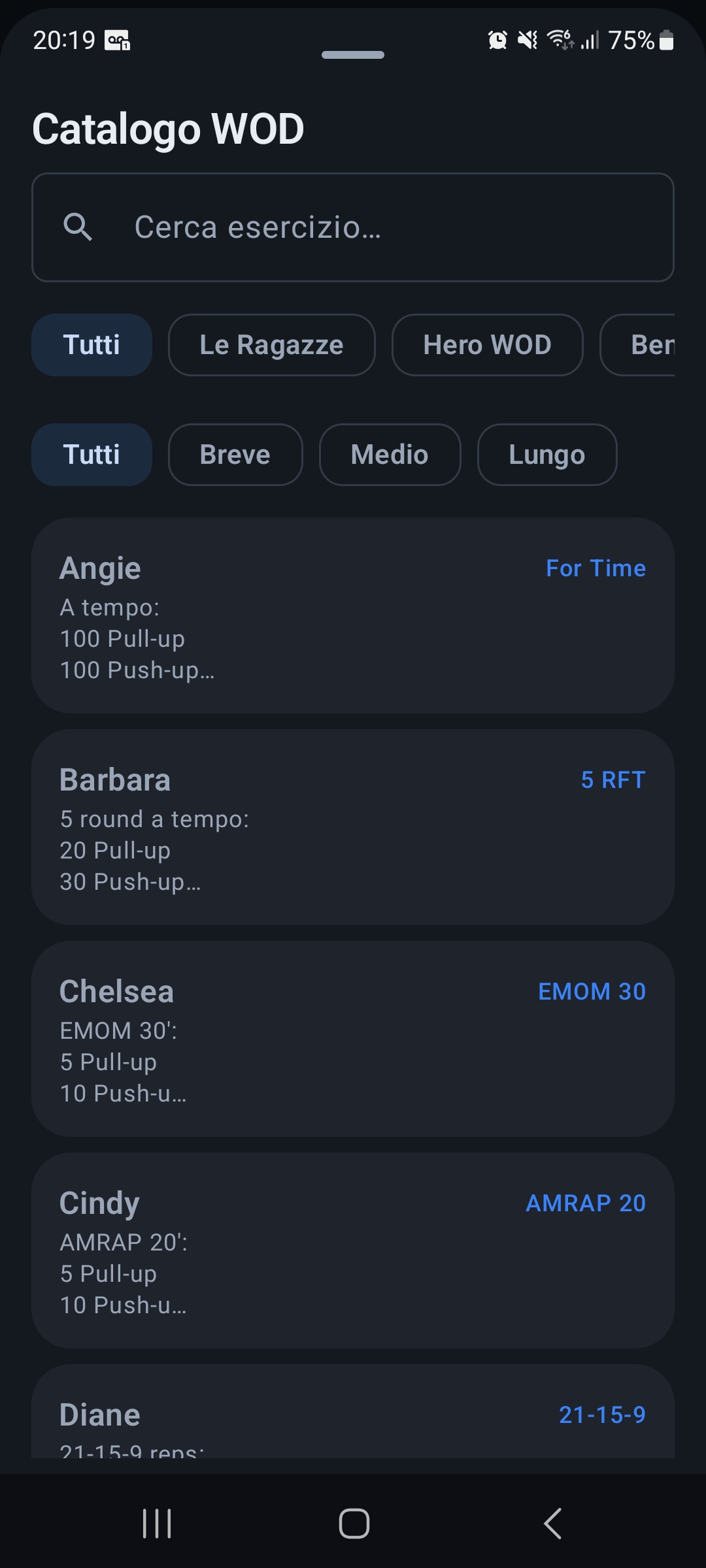 Catalogo WOD functional